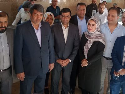 دکتر مسعود کیانی و استاندار کرمان دکتر طالبی