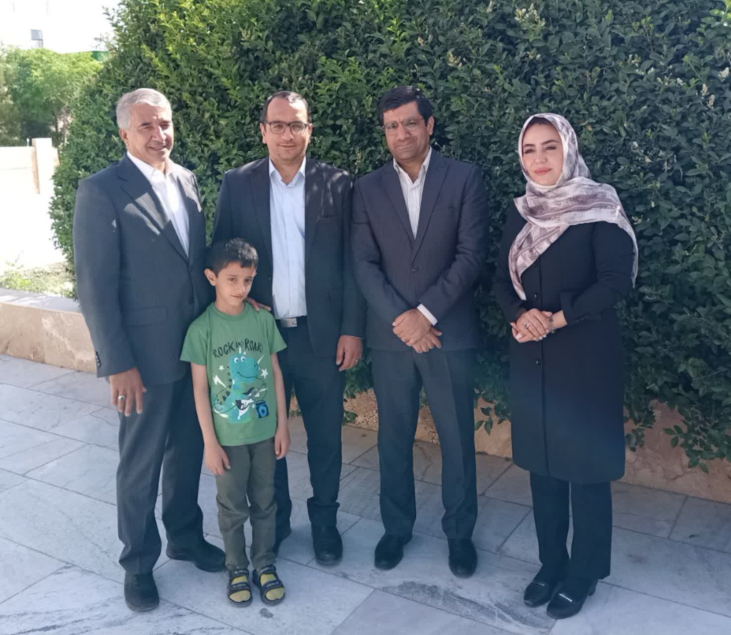 دکتر مسعود کیانی و  دکتر همتی نماینده مجلس 